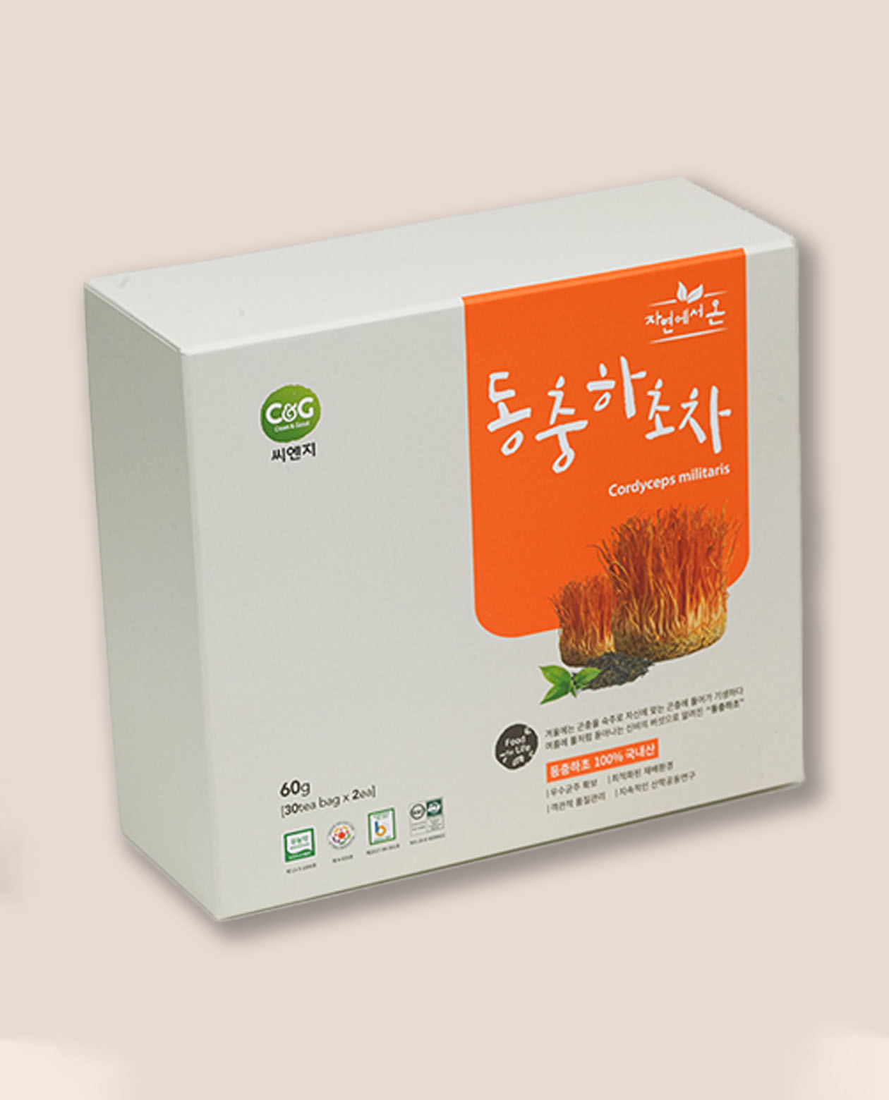 Trà đông trùng hạ thảo Hàn Quốc (20g)